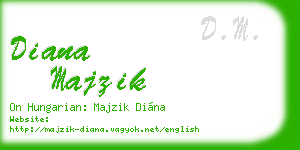 diana majzik business card